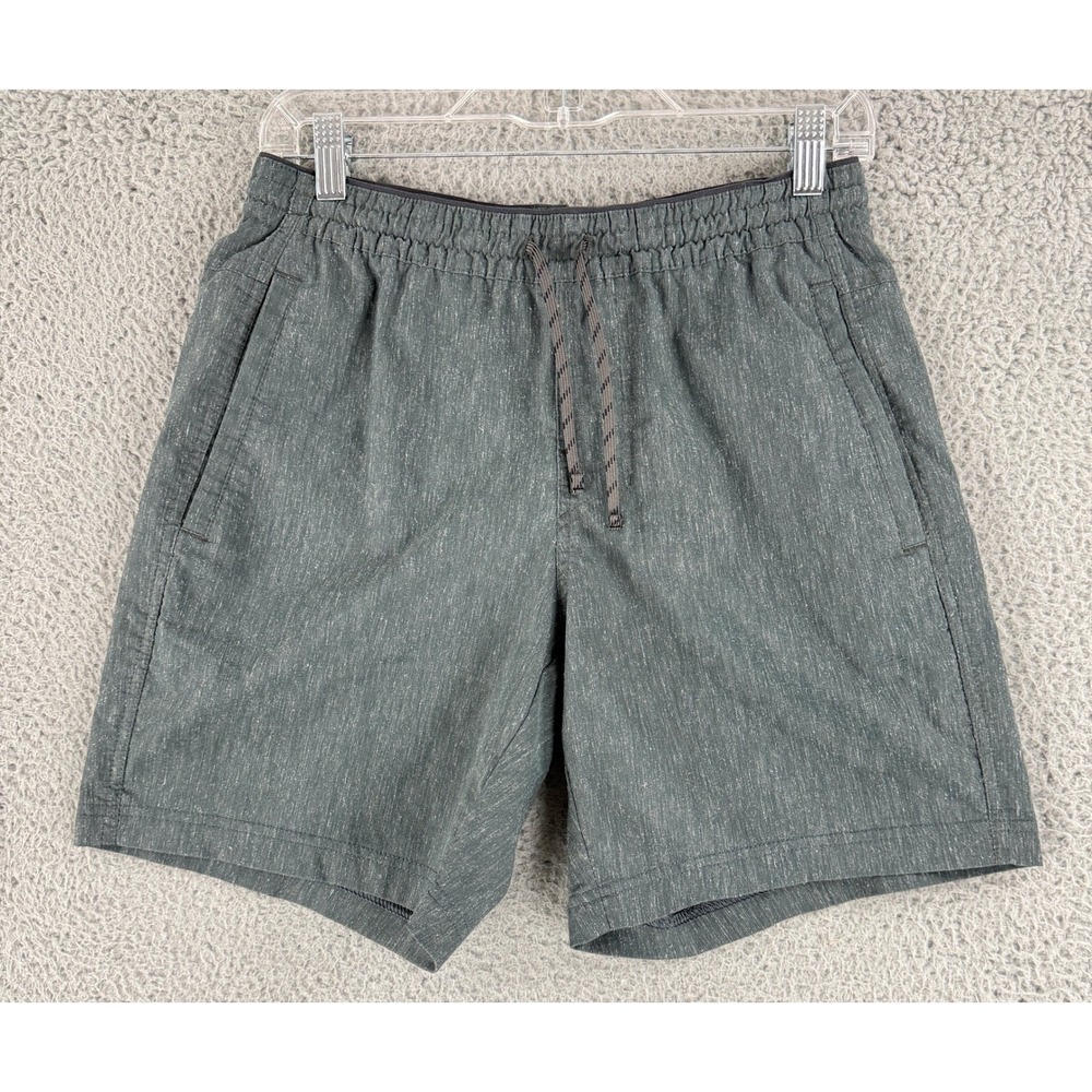 KUHL Getaway Shorts Mens S Gray Hemp Blend Stretch Hiking Travel Performance
